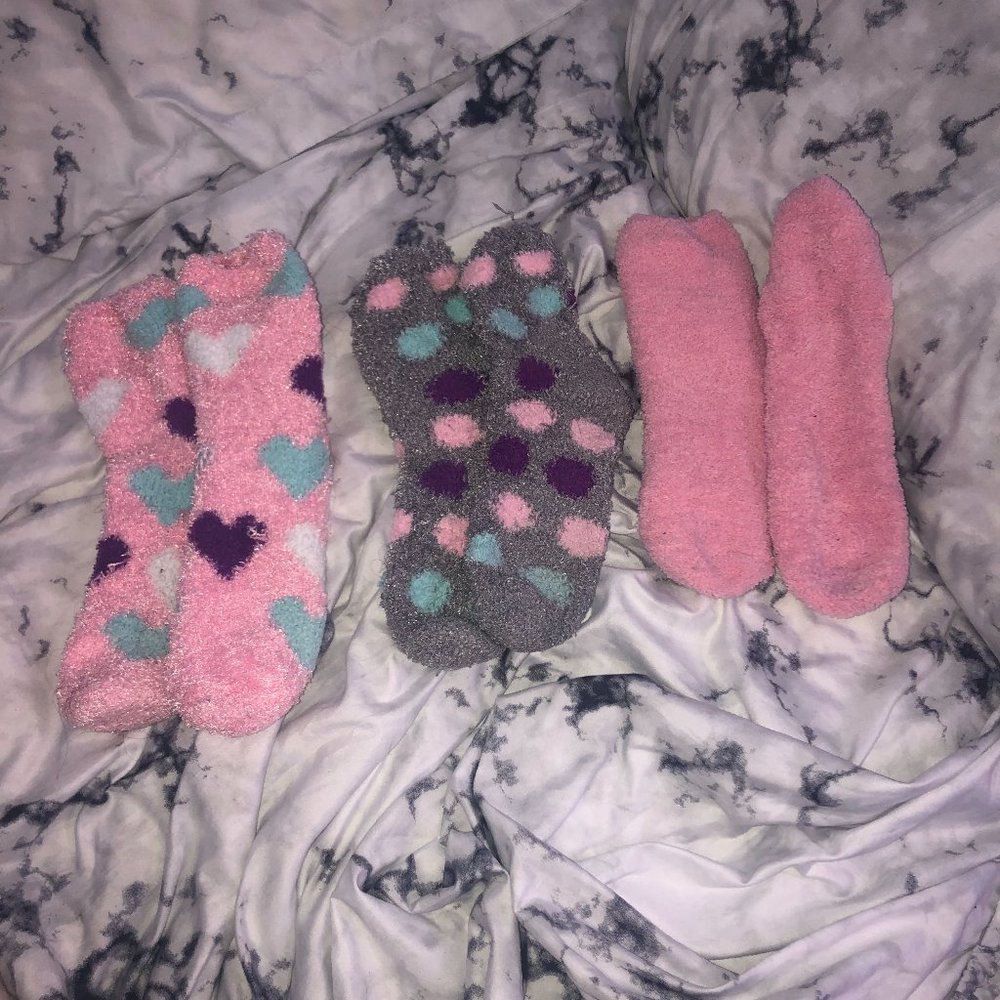 Womens Fuzzy Socks